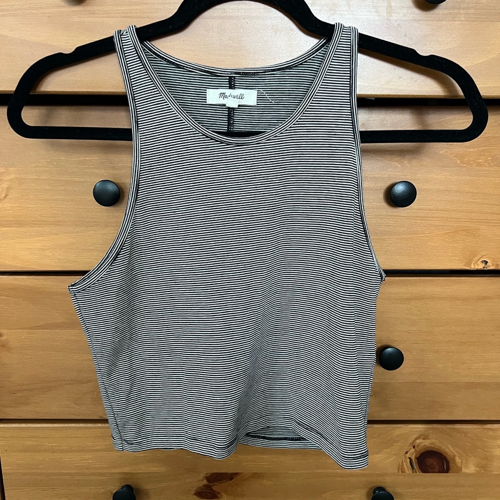Madewell cropped tank top